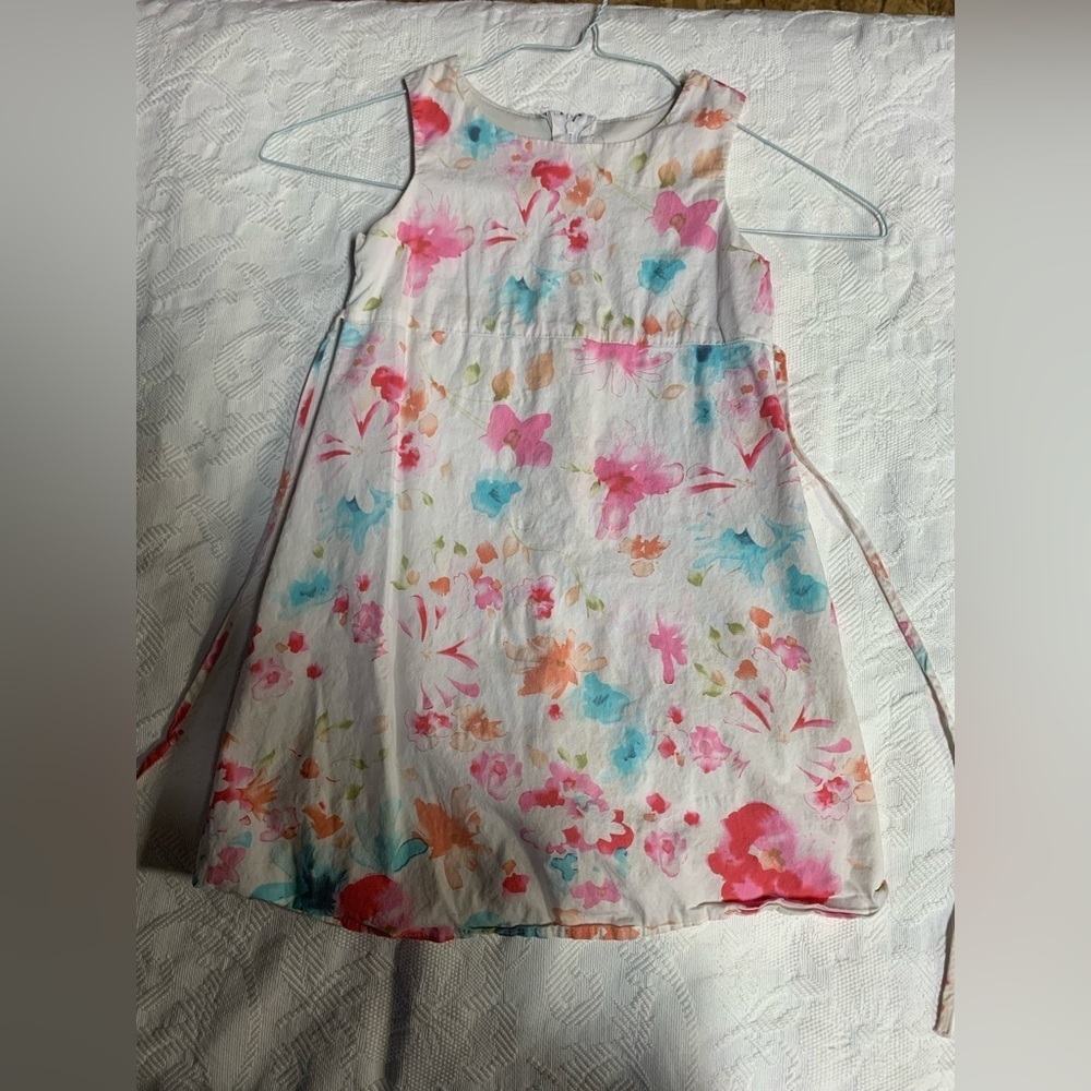 Tropical girls tanktop dress